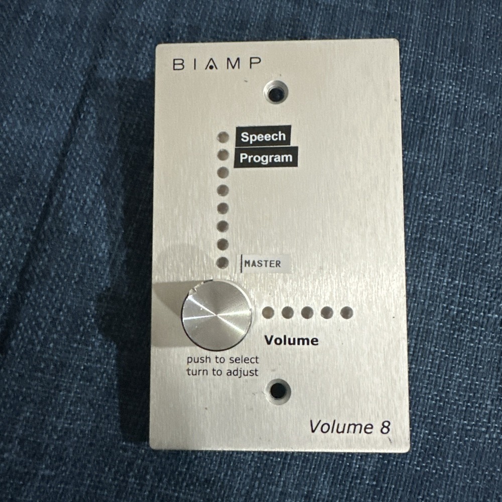 USED WORKING BIAMP Volume 8 Remote Controller A0165703